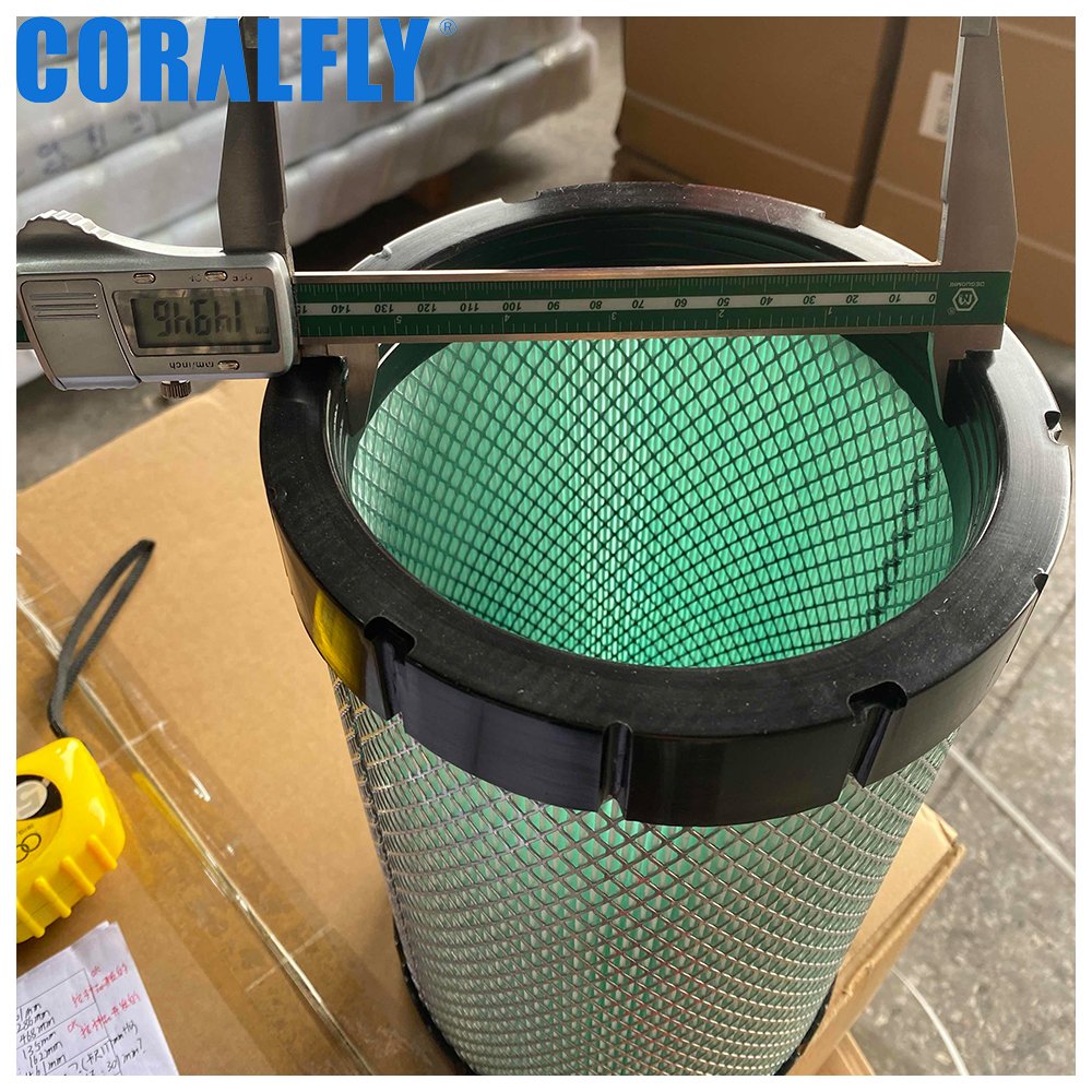 Coralfly Excavator Filtro De Aire Air Filter RE587794 M131802 AL172781 AL150285 for Filtros John Deere Parts
