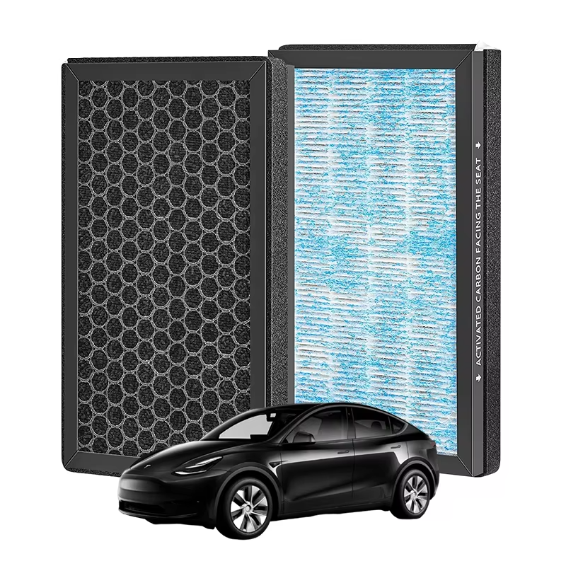 China Manufacturer Cabin Air Filter Replace For Model 3/y With Activated Carbon,Hepa Air Intake Filter Accessories