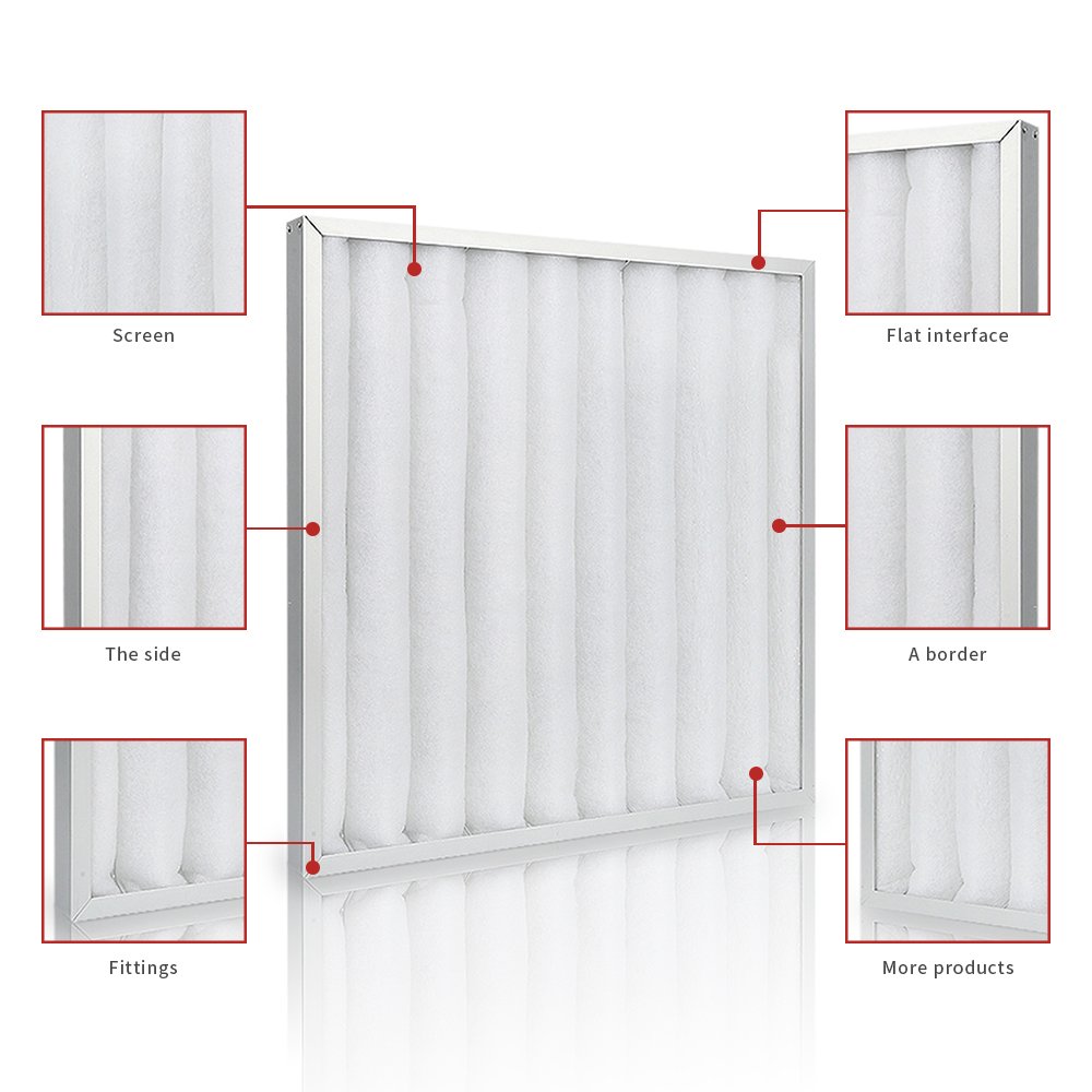 OEM Manufacturer Wholesales G2 G3 G4 air Filters for air Purification in Spray Booth Cleanrooms