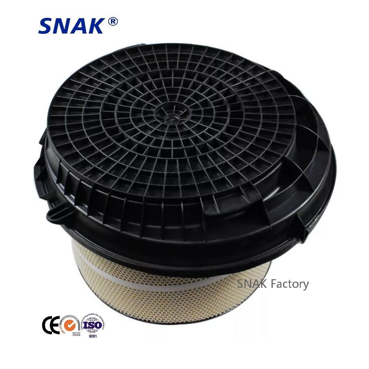 SNAK Air Filter Heavy Duty Truck Engine Spare Parts Actros Axor Atego A0040942404 3340 4140 4141 2628 for Mercedes Benz