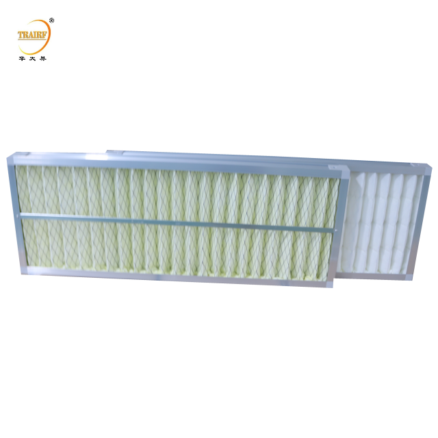 Industrial New Pleated Panel Aluminum Mesh Air Filter Synthetic Fiber Dust Hepa Filter for Laminar Flow Hood
