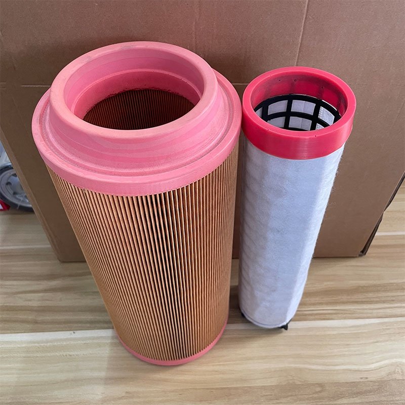 China Factory Air Filter for JCB Backhoe Loader 32/915801 32/915802 32-915801 32-915802 Air Filter