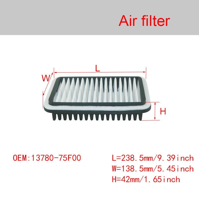 FOR SUZUKI, MAZDA, AIR FILTER, FA-131, 1A01-13-Z40, 13780-75F00,13780-75F00-000