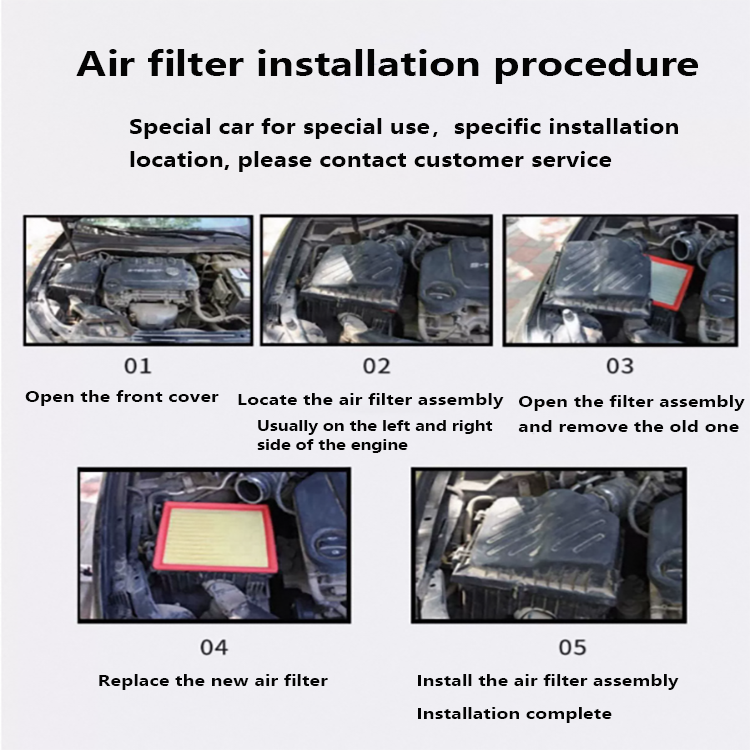 Hot Sale Performance Paper Air Filter for VW Transporter Caravelle T4 Box Bus 1.9-2.8L Model Performance High Flow air Filter