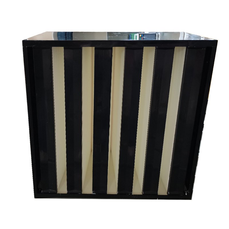 V-bank Ventilation Filter F7 Plastic Frame 592 X 592x 292mm V Cell Air Filter