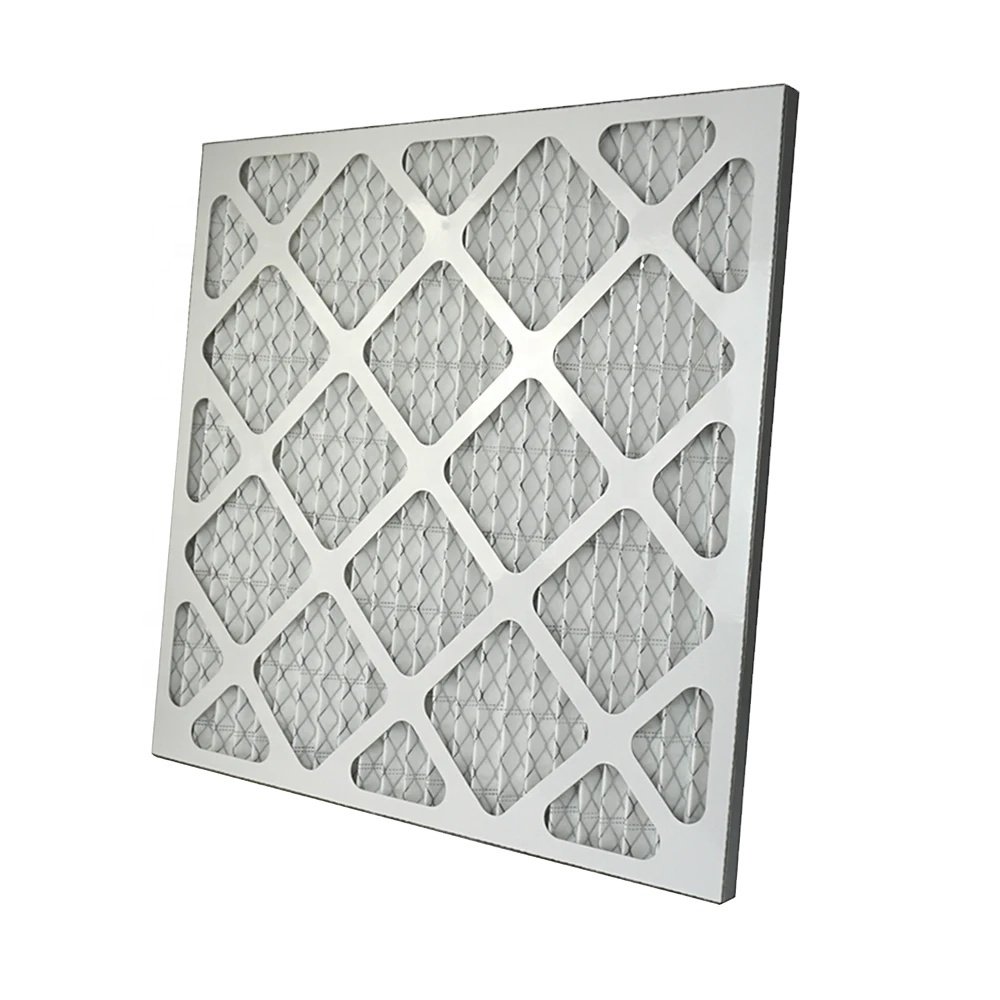 High Quality Primary Filter Pre-filter and Non Woven Fabric Pleated Panel air Filter G4 MERV8 MERV13 14