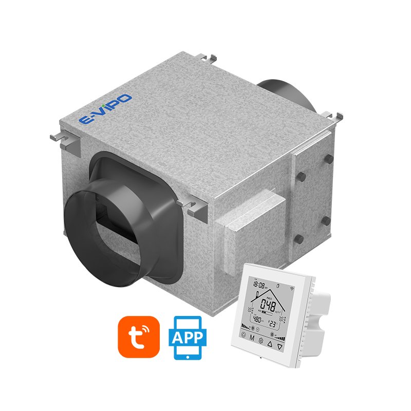Fresh Air Ventilation System Ceiling Mechanical Extract Ventilation MEV HEPA Ventilation Positive Intake Air To Home