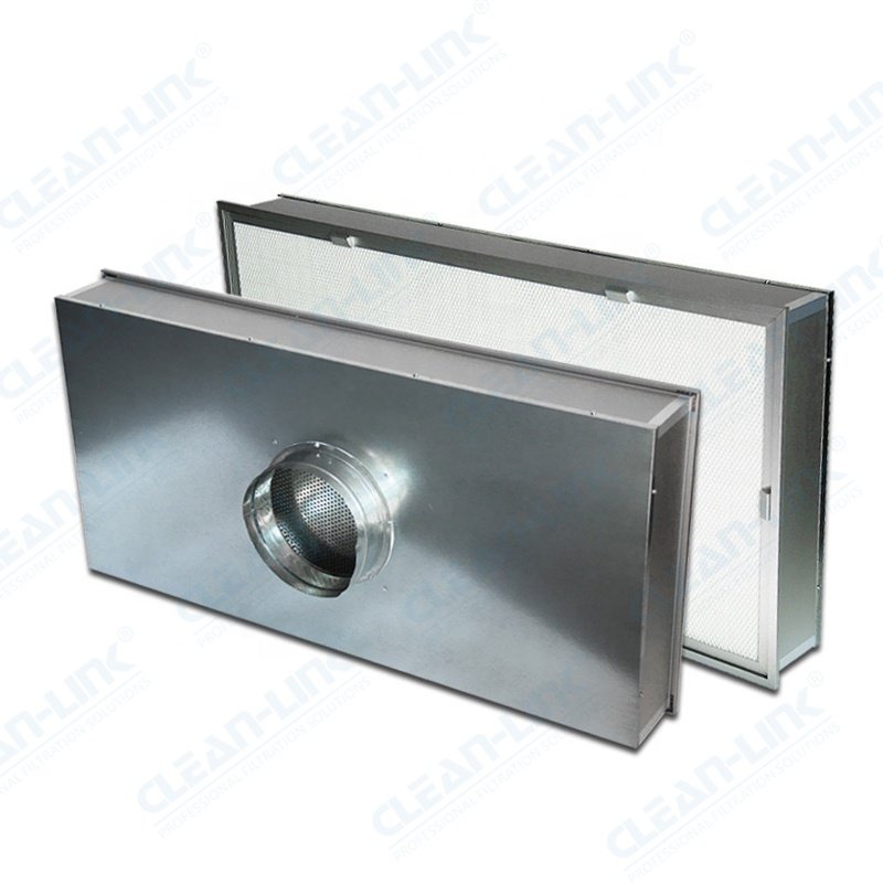 Direct Sale Ceiling Mounted HVAC Terminal HEPA Air Filter for Clean Room
