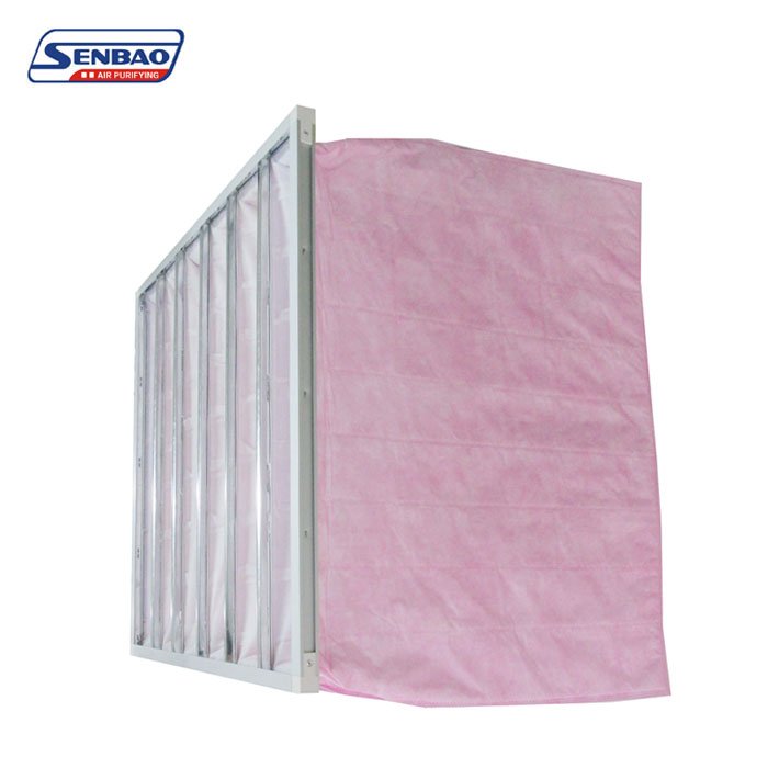 Air Filter Medium Efficiency Pocket Filter