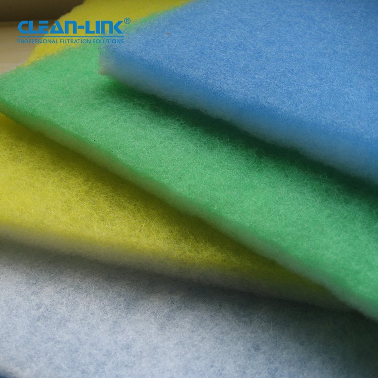 Clean-link Floor Filter for Water Baking Paint Booth Paint Fiberglass Dry air Filter Ground Filter