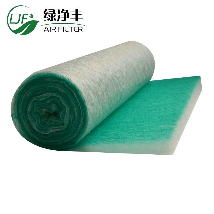 High Quality pa 100 Paint Stop Filter Fiberglass Spray Booth Paint Mist Stop air Filter