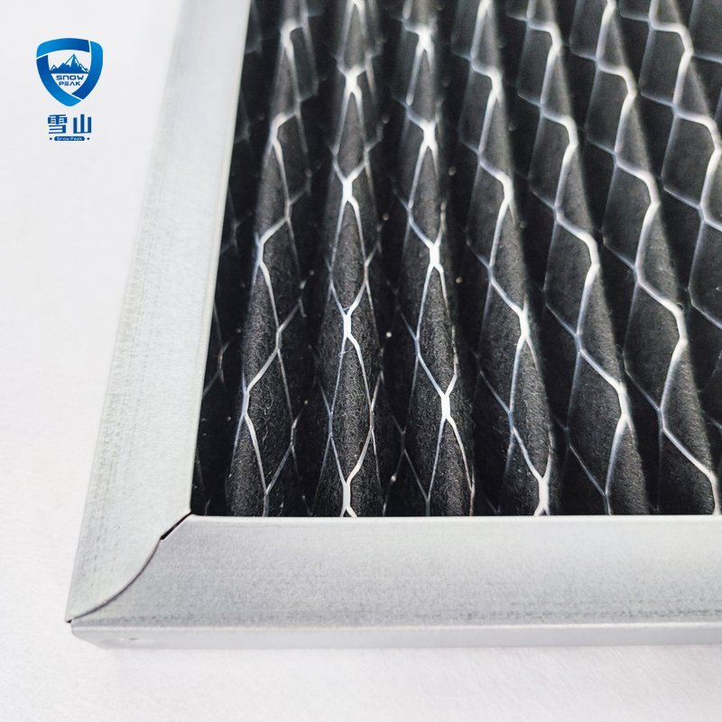 MERV 8 Primary Carbon Pleated Active Carbon Air Filter HVAC System Air Filter