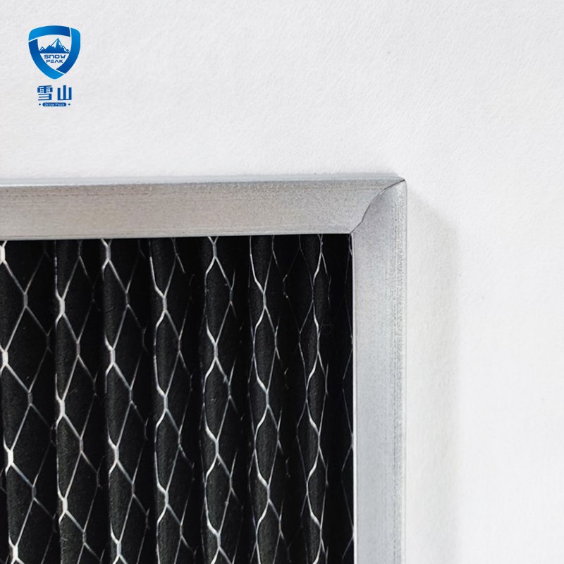 MERV 8 Primary Carbon Pleated Active Carbon Air Filter HVAC System Air Filter