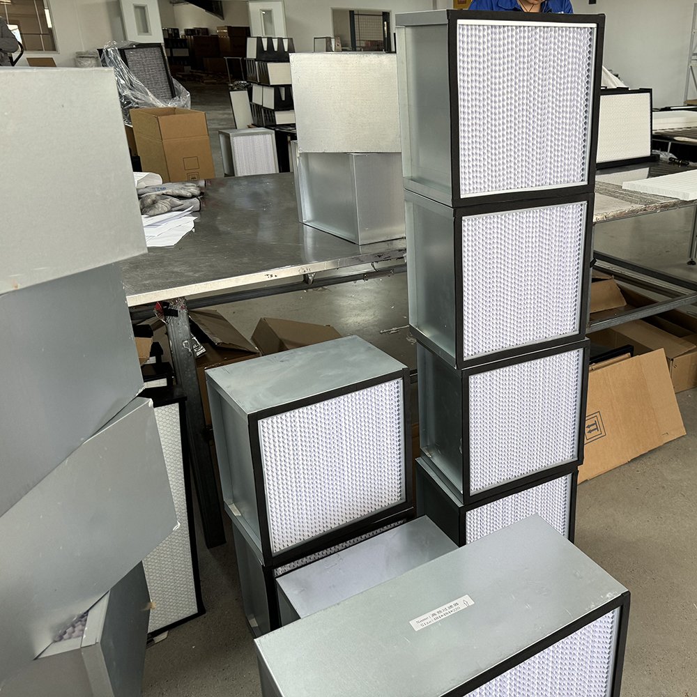 High Efficiency Chinese HEPA Air Filter Manufacturer Custom Terminal HEPA Filter for Industrial and Medical Use