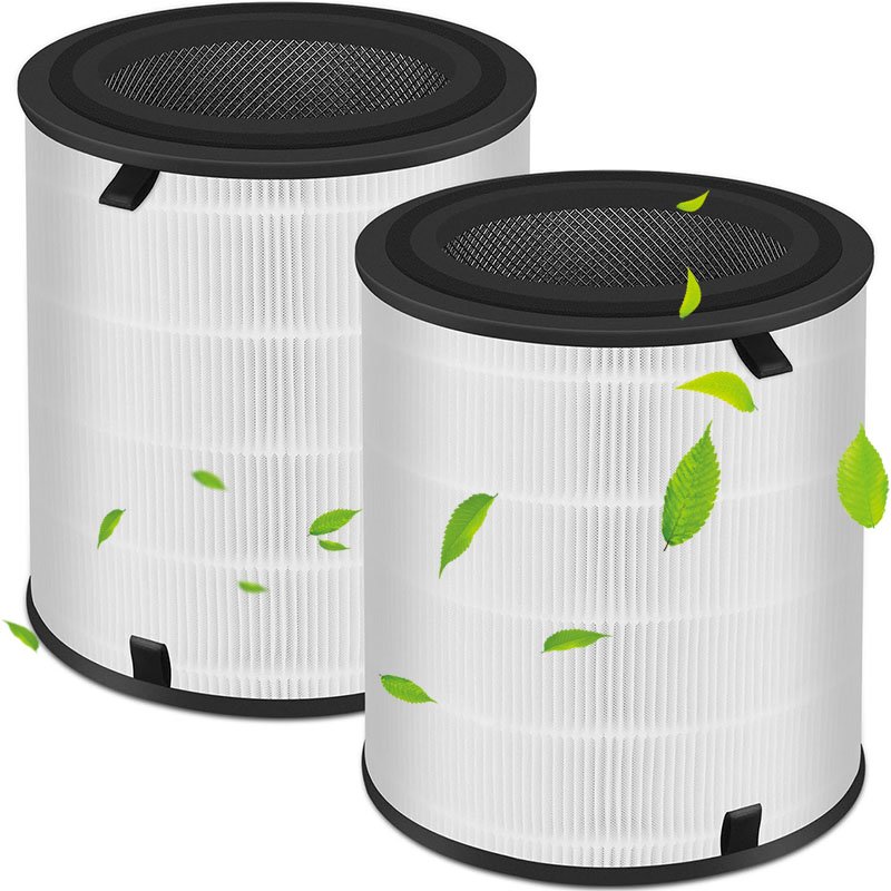 Replacement Filter Compatible with LEVOIT LV-H133, NXBHG Grade True Activated Carbon Filter, Part Number: LV-H133-RF