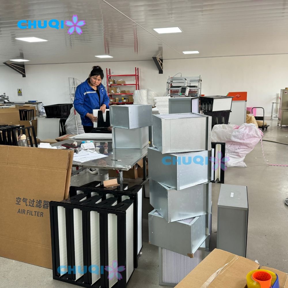 Best H13 H14 Cleanrooms Medical Greenhouse Food Processing Farms HEPA Air Filtration System Air Filter