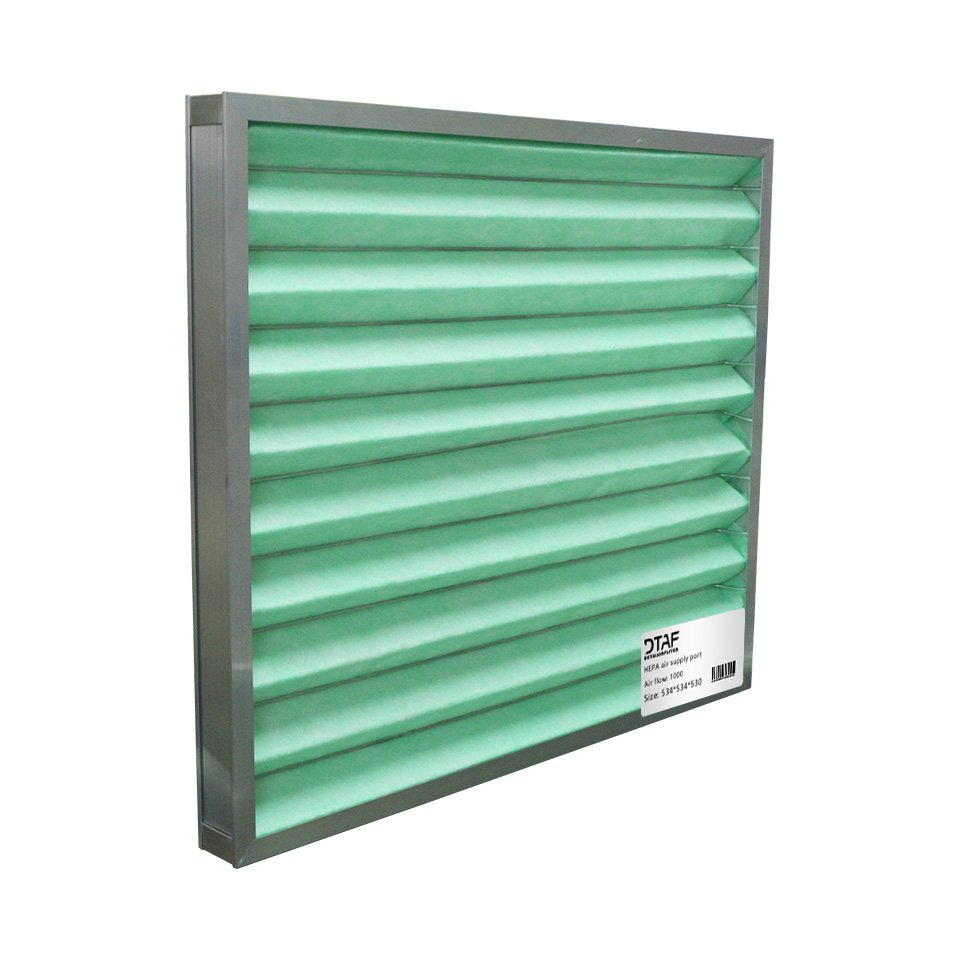 HVAC System Furnace Panel Air Filter Pre 592x592x46 mm Pleated G4 Primary MERV 8 Air Filter