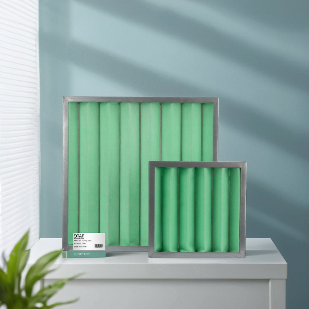 HVAC System Furnace Panel Air Filter Pre 592x592x46 mm Pleated G4 Primary MERV 8 Air Filter