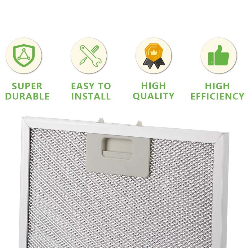 American Kitchen Range Hood Filter Pad Wire Mesh Grease Aluminum Foil Exhaust Filter for Cooker Hood