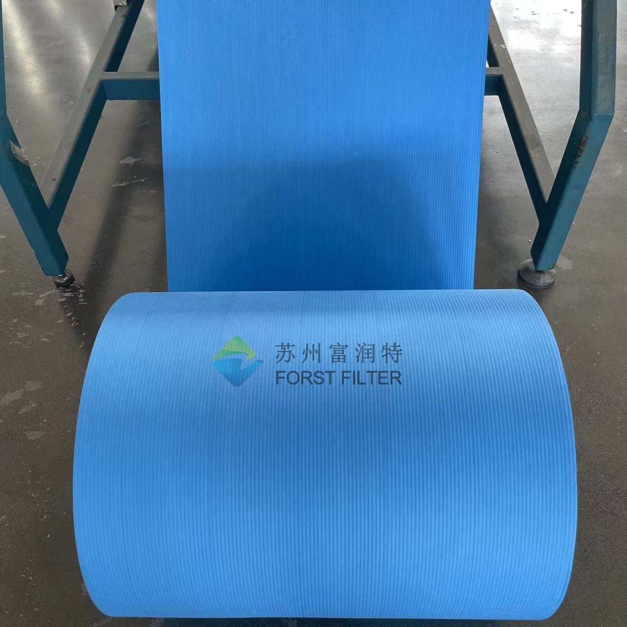 Hepa Pleated Synthetic Fiber Paper Air Filter Media New Construction Cartridge Filter Industrial Manufacturing