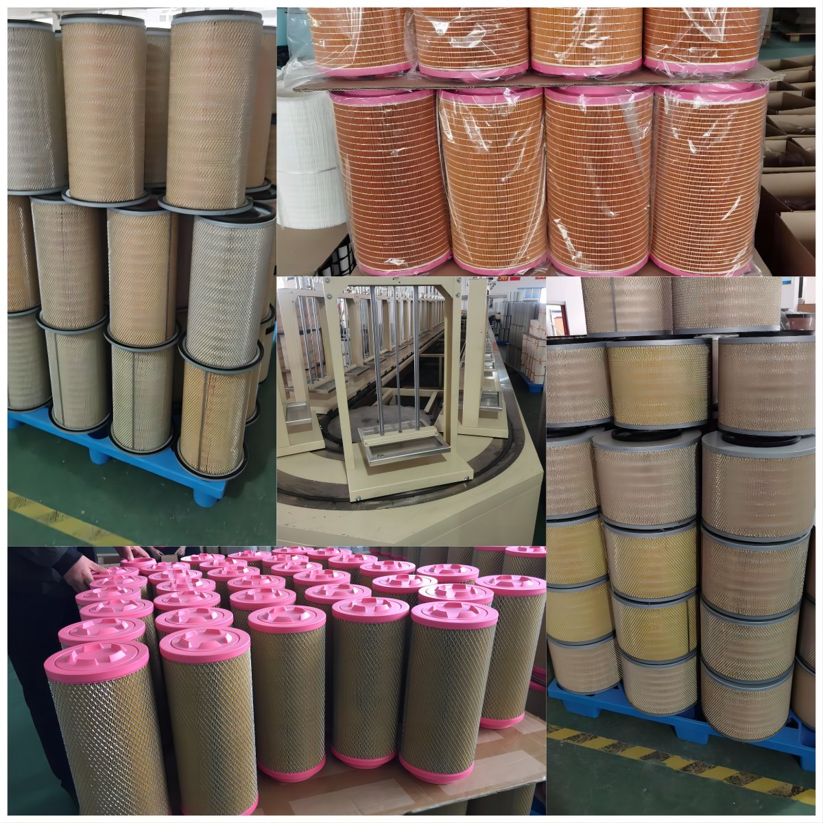 Heavy Duty Air Filter for Caterpillar 8N5006 AF4579 D141107 P533109 RS3528 Wire Mesh Supported Air Element