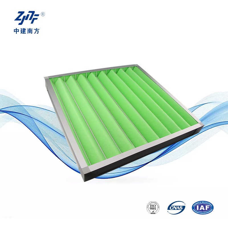 F7 F8 Cardboard Panel Folding Washable Pre air Filter for Ffu Laminar Flow Hood Fan Filter Unit