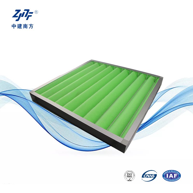 F7 F8 Cardboard Panel Folding Washable Pre air Filter for Ffu Laminar Flow Hood Fan Filter Unit