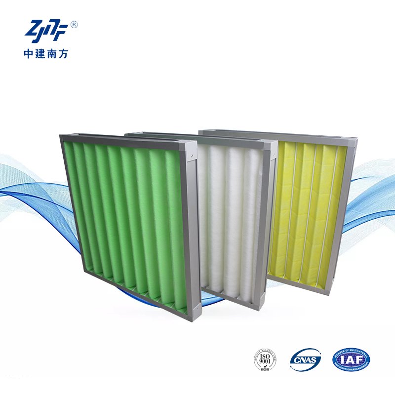 F7 F8 Cardboard Panel Folding Washable Pre air Filter for Ffu Laminar Flow Hood Fan Filter Unit