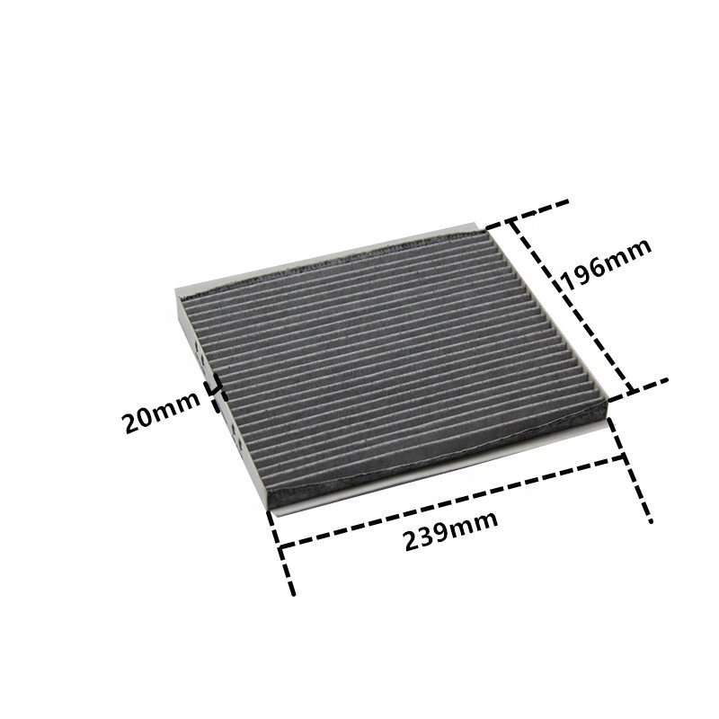 HAINTE Premium Cabin Air Filter Activated Carbon Replace for CF10728 Accent 2008-2011 Elantra 2007-2016 Air Condition Filter Car