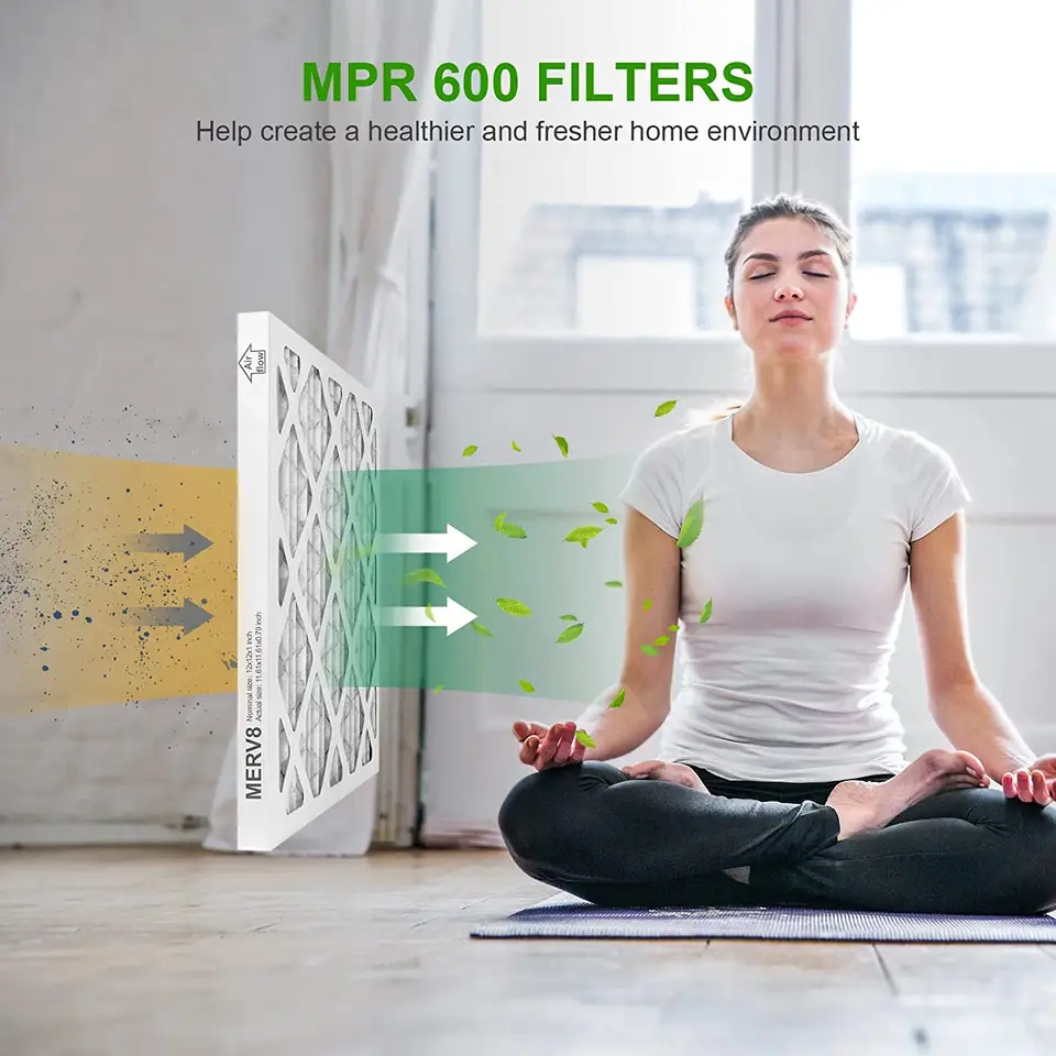 BEST China Supplier Directly Sells 20x25x1 High Efficiency air Filter MERV 8 MPR 600AC Furnace air Filter