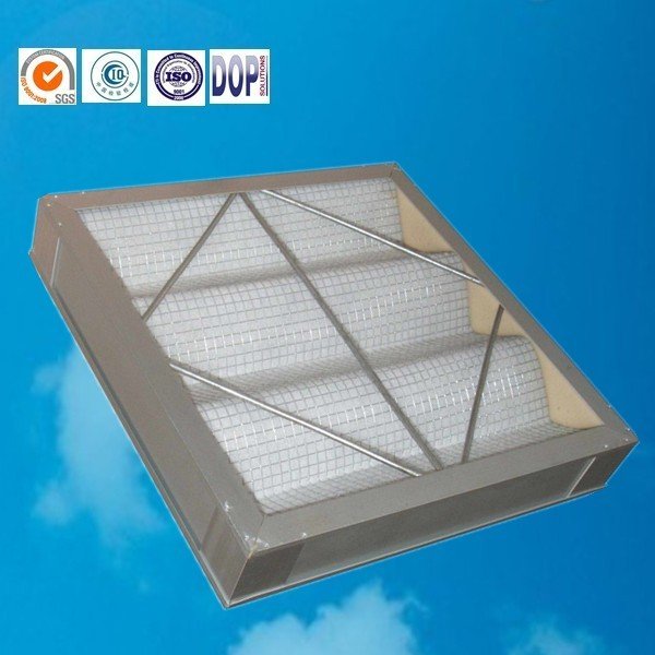 HVAC System Aluminum Frame Aluminum Frame Air Filter Purifiers Tio2 Medium Photocatalyst Air Filter