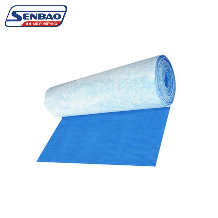 Disposable Synthetic Polyester Filter Fabrics White/Green/Blue Filter Material Rolls