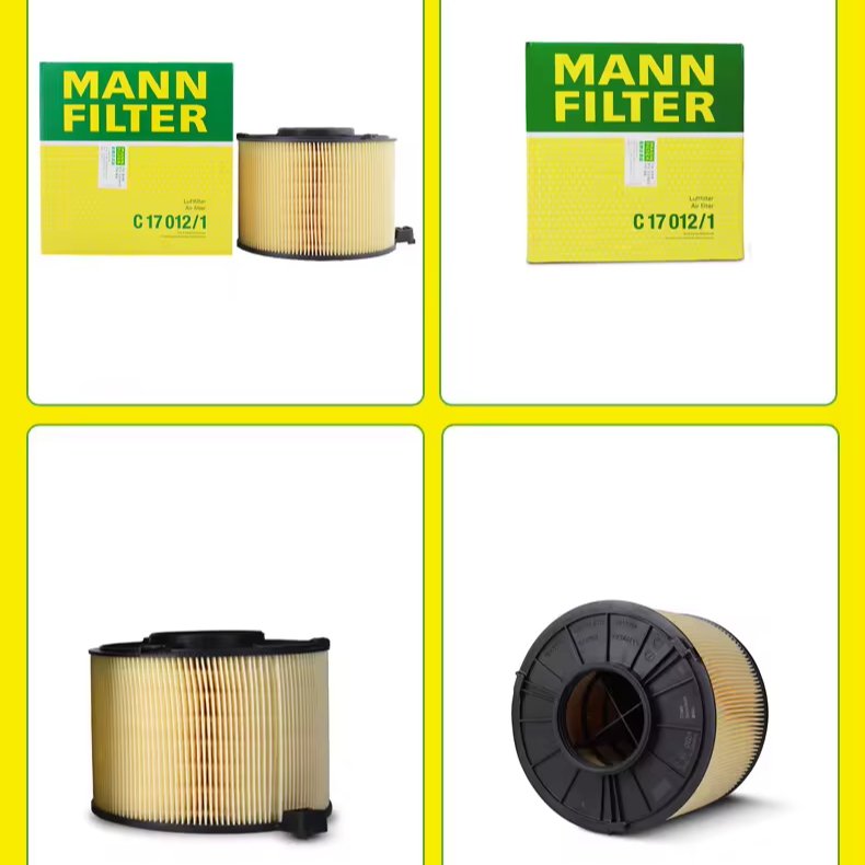 Original Genuine MANN Air Filter C17012/1 OEM Engine Air Filter 23321606 MANN C17012/1 Air Filter for Audi