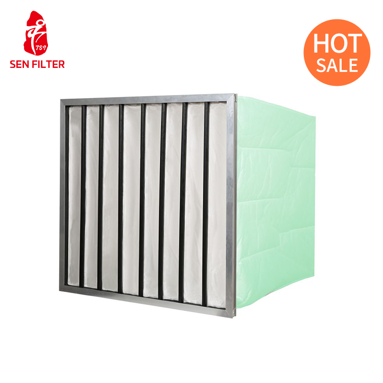 Hot Sale G4 F5 F6 F7 F8 Panel Filter Air Pocket Filter Bag for Home Use Hotels Restaurants New Condition Product Warranty