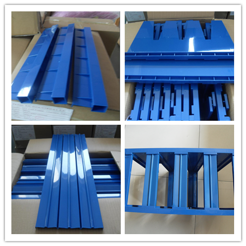 Blue 20 25mm ABS PVC Box V Type Air Filter Plastic Frame for HVAC System