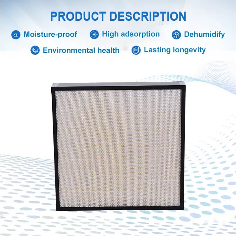 KG-WA1170 Precision Machinery Clean Workshop Size 1170*570*69 Filters Factory Production Efficient Hepa Air Filter