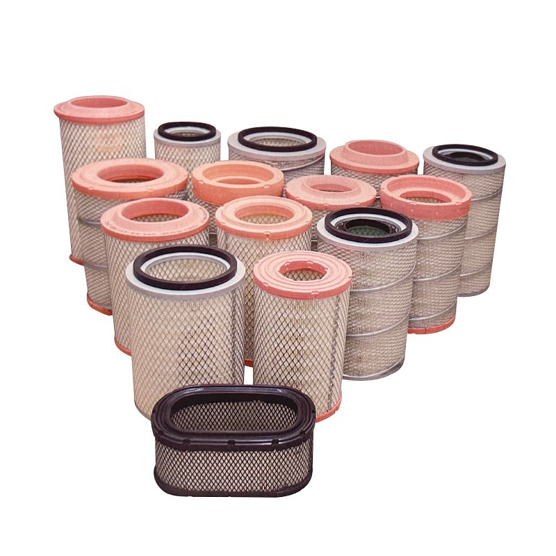 Manufacturer Car Parts Auto Heavy Duty Truck Engine Air Filter for Big Trucks Excavator