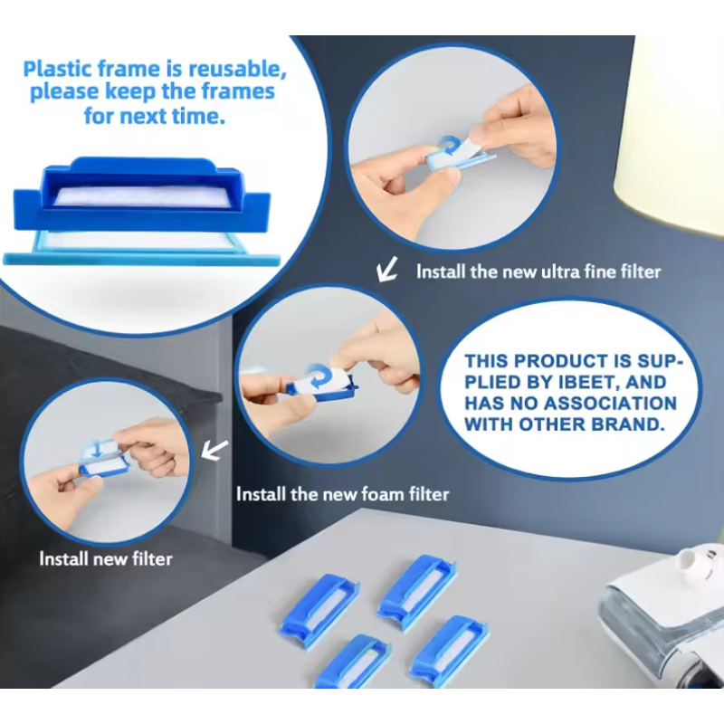 Top-Notch Featured Dreamstation 1 CPAP Filters with Ultra-fine Filters and Foam Filter Accessories