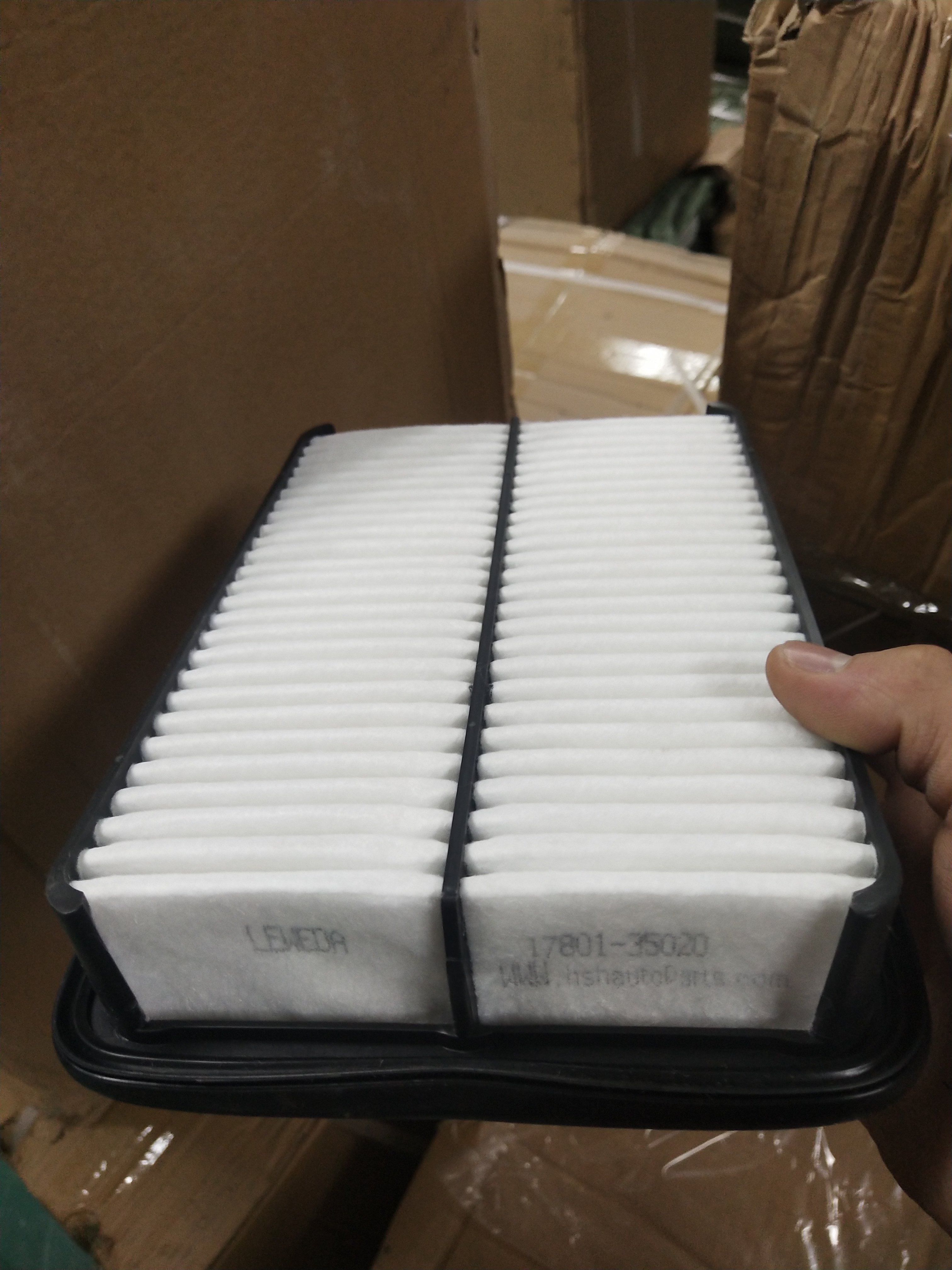 Factory Manufactured Automotive Air Filter 17801-35020 17801-55020 17801-08010 for Toyota Honda Nissan