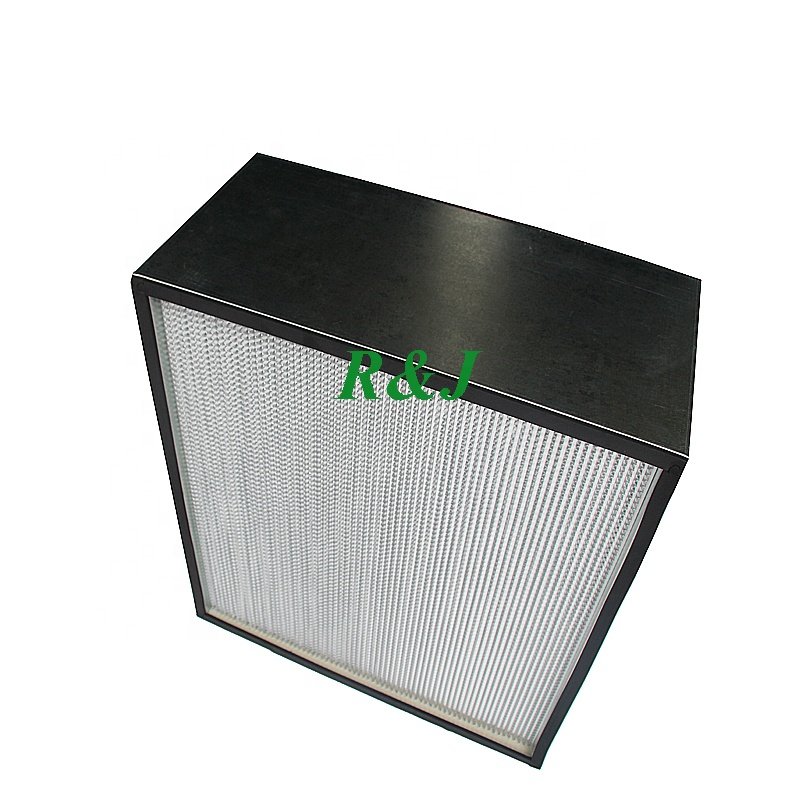 AHU Aluminum Frame Air Filter H14 HEPA Filter