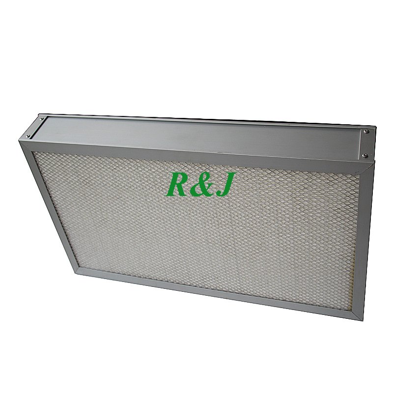 AHU Aluminum Frame Air Filter H14 HEPA Filter