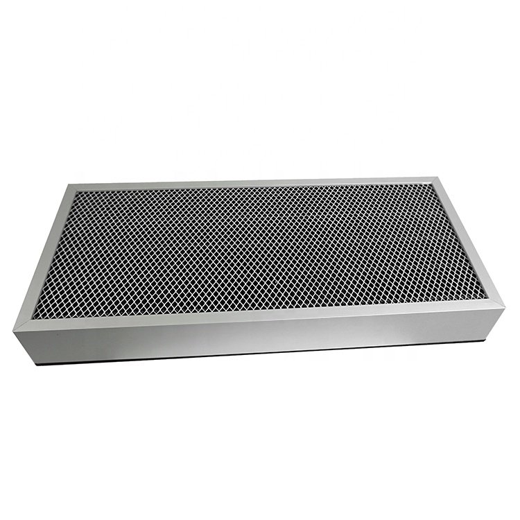 Customize ODM OEM Mini Pleated 99.999 Hepa Air Filter Metal Frame for HVAC Air Purification System