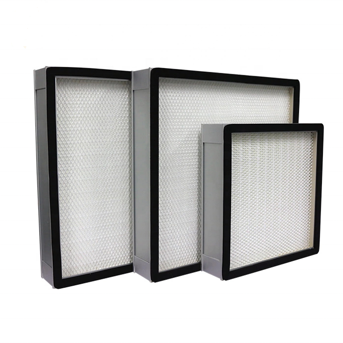 Customization Mushroom Laboratory H14 Hepa Filter Ffu Laminar air Flow Hood Use Aluinum Frame Fiberglass air Filter Manufacturer