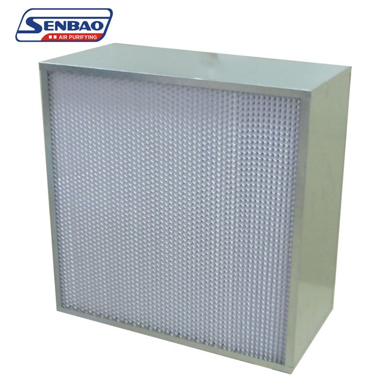 24" X24" H13 H14 Aluminium Frame Paper Separator HEPA Filter HVAC Hospital Clean Room AHU Air Conditioning Industry air Filter