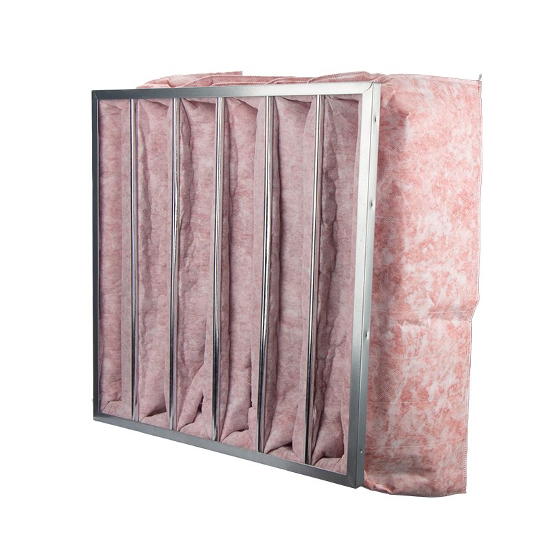 Customized Industrial Medium Air Filter 8 Pocket G2 G4 M5 M6 F7 F8 F9 Bag Filter