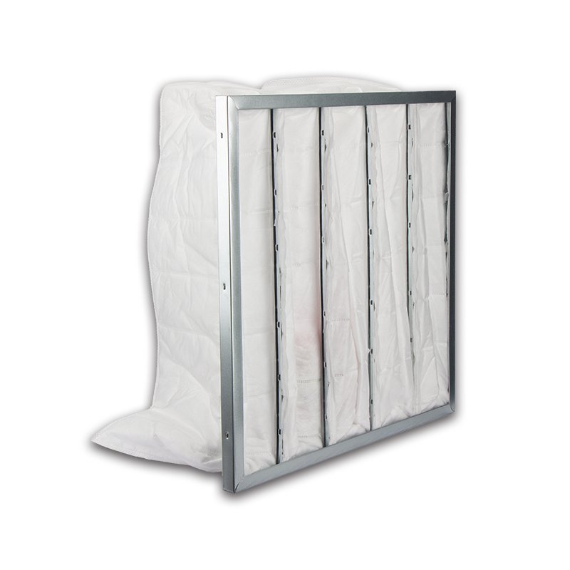 Customized Industrial Medium Air Filter 8 Pocket G2 G4 M5 M6 F7 F8 F9 Bag Filter