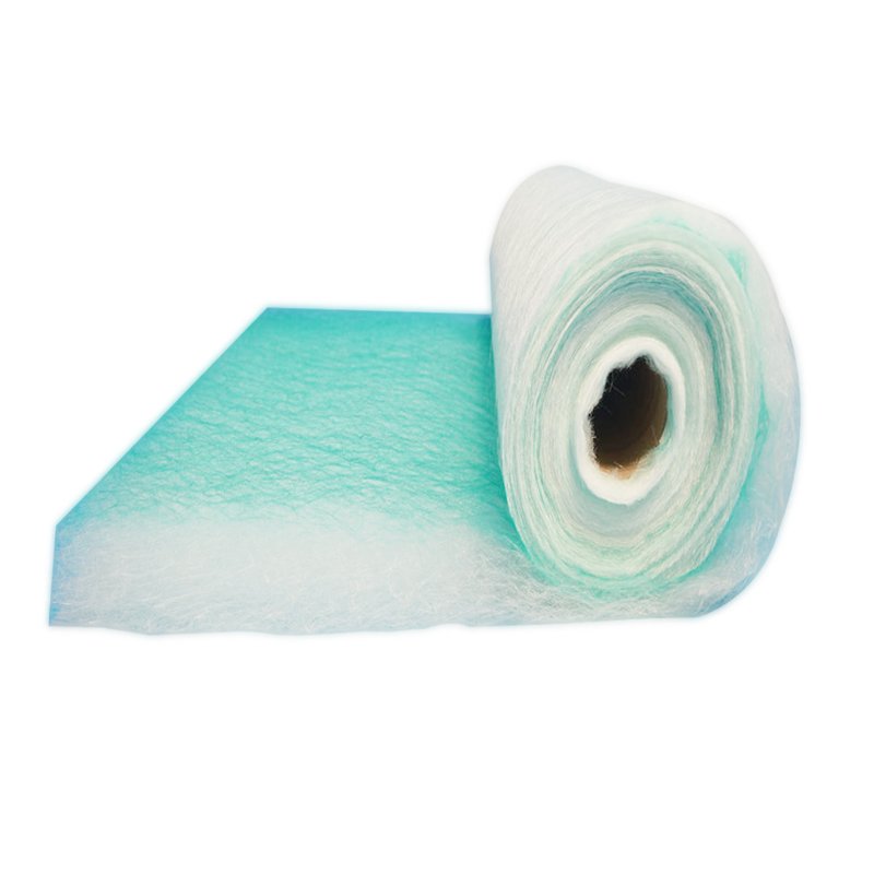 Glass Fiber air Filter Paint Spray Booth Exhaust Filter Fiberglass Paint Stop Filter Media