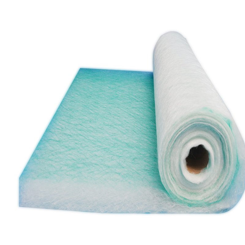 Glass Fiber air Filter Paint Spray Booth Exhaust Filter Fiberglass Paint Stop Filter Media
