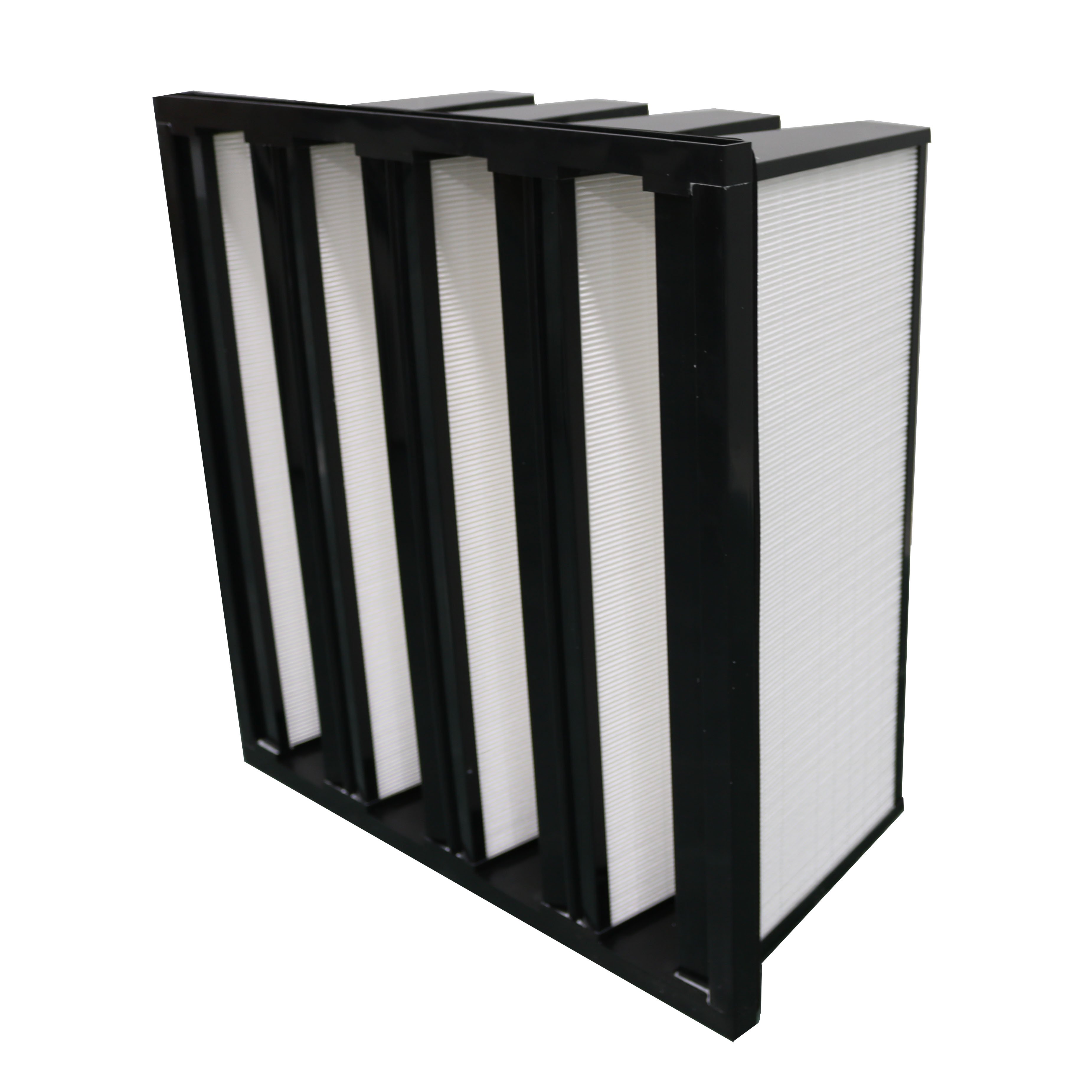 V-Bank Type W Shape HEPA Filter Air Filters V-Bank HEPA Air Filter