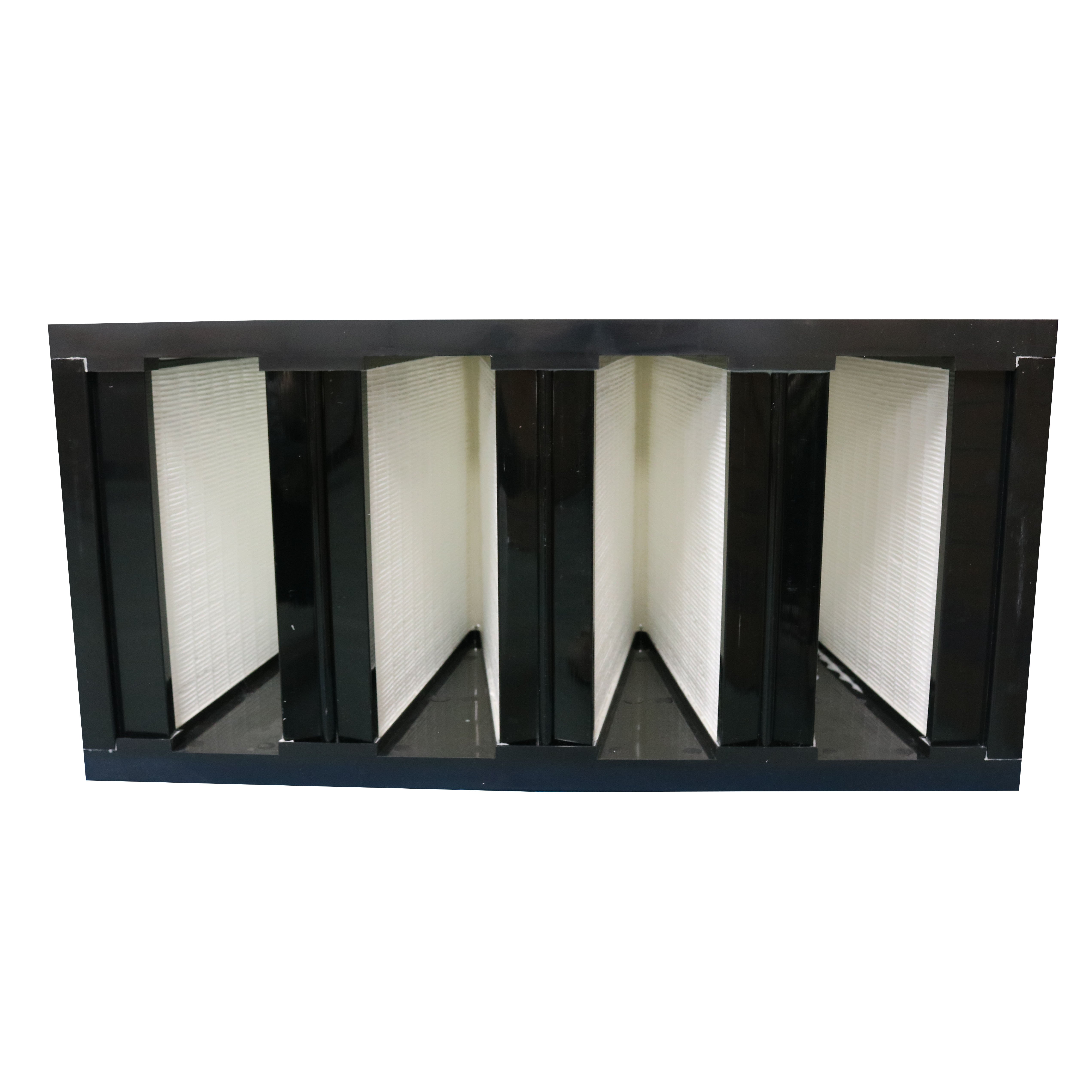 V-Bank Type W Shape HEPA Filter Air Filters V-Bank HEPA Air Filter